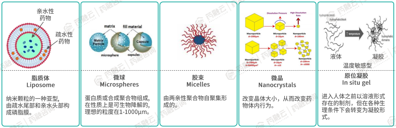 部分特殊注射剂分类