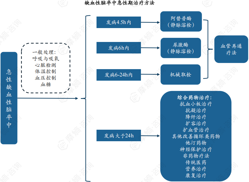 缺血性脑卒中急性期治疗方法