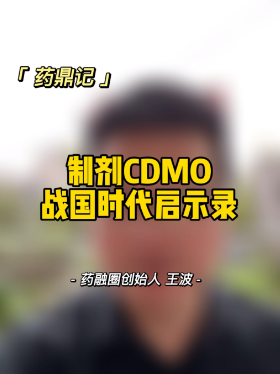 制剂CDMO战国时代启示录