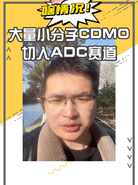 啥情况！大量小分子CDMO切入ADC赛道