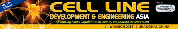 细胞工程与细胞株开发亚洲峰会 （Cell Line Development & Engineering Asia）