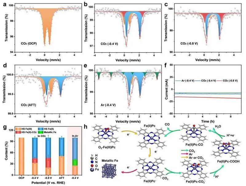 大连化物所/港城大JACS：研究原子分散Fe位点的电子结构和动力学