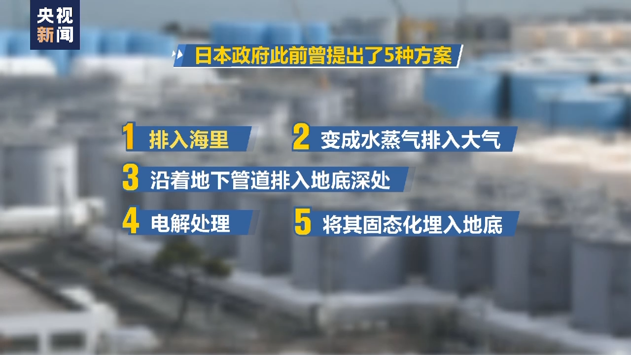 多方反对日本强推核污染水排海