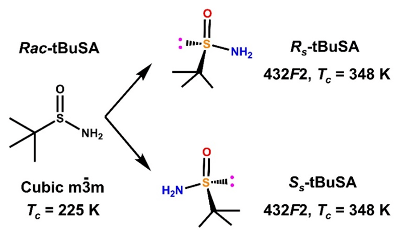 Angew. Chem. ：“铁电化学”发现首例立体硫手性分子铁电体